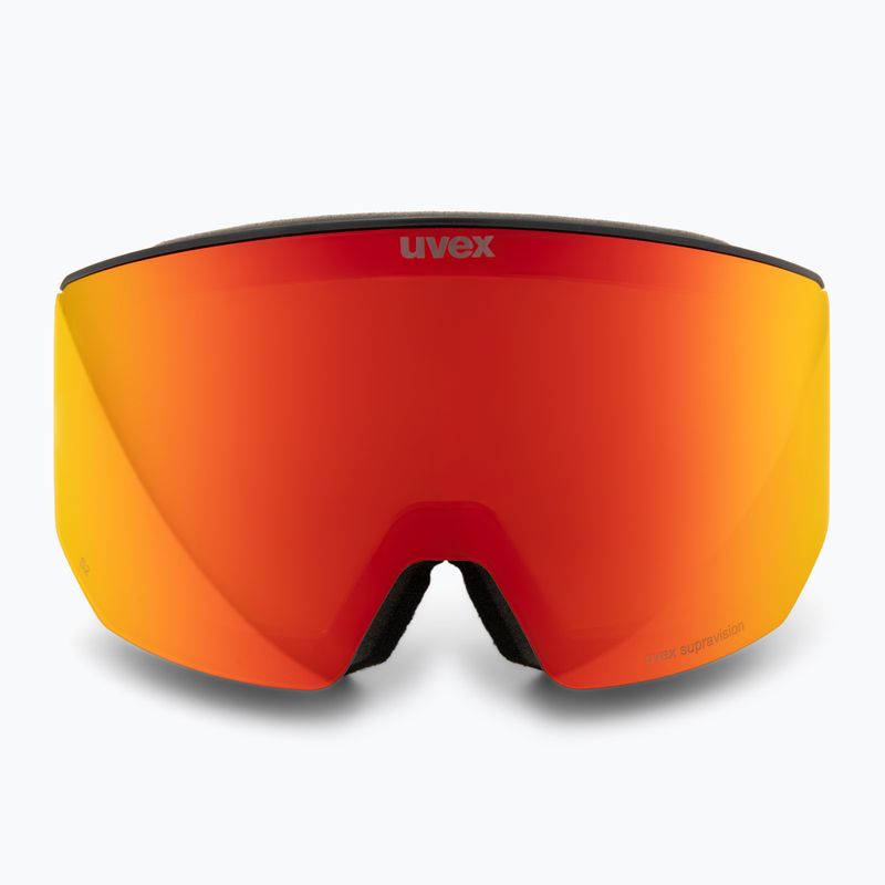 Окуляри гірськолижні Uvex Lace Attract FM black matt/mirror red 3