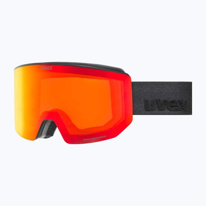 Окуляри гірськолижні Uvex Lace Attract FM black matt/mirror red 7