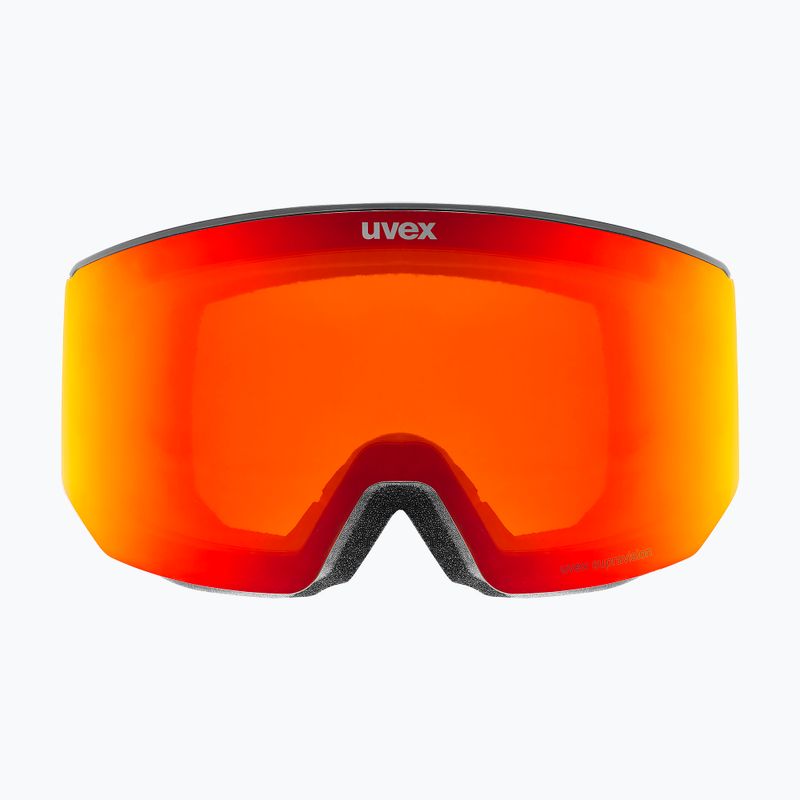 Окуляри гірськолижні Uvex Lace Attract FM black matt/mirror red 8