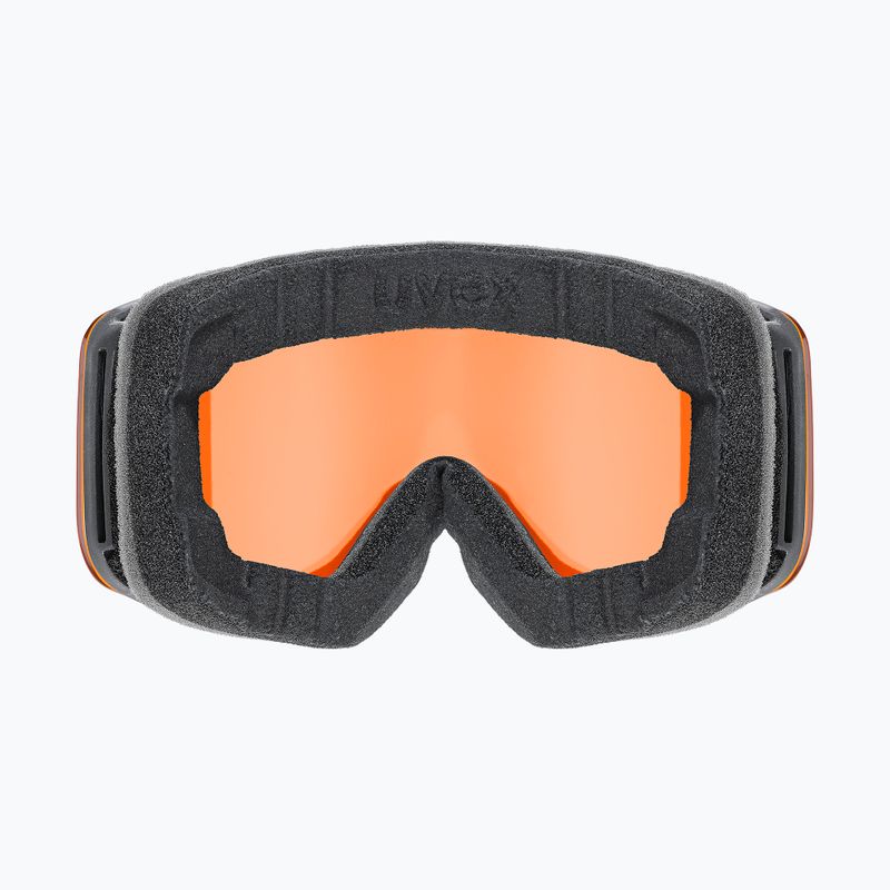 Окуляри гірськолижні дитячі UVEX Pwdr LG Jr black matt/orange/clear 3