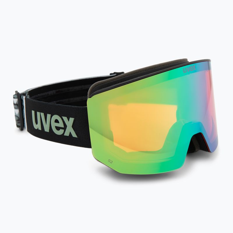 Окуляри гірськолижні Uvex Lace Attract FM black matt/mirror opal 2