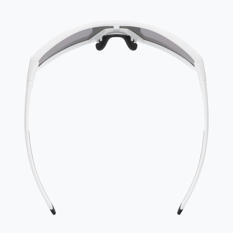 Окуляри сонцезахисні Uvex Skyryse white matt/mirror gold 4