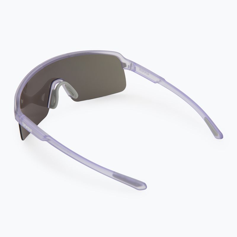 Окуляри сонцезахисні Uvex Dyrt clear purple/mirror red 2