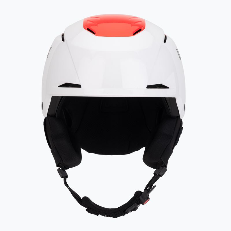 Шолом гірськолижний UVEX Resolution SL white/electric red 2