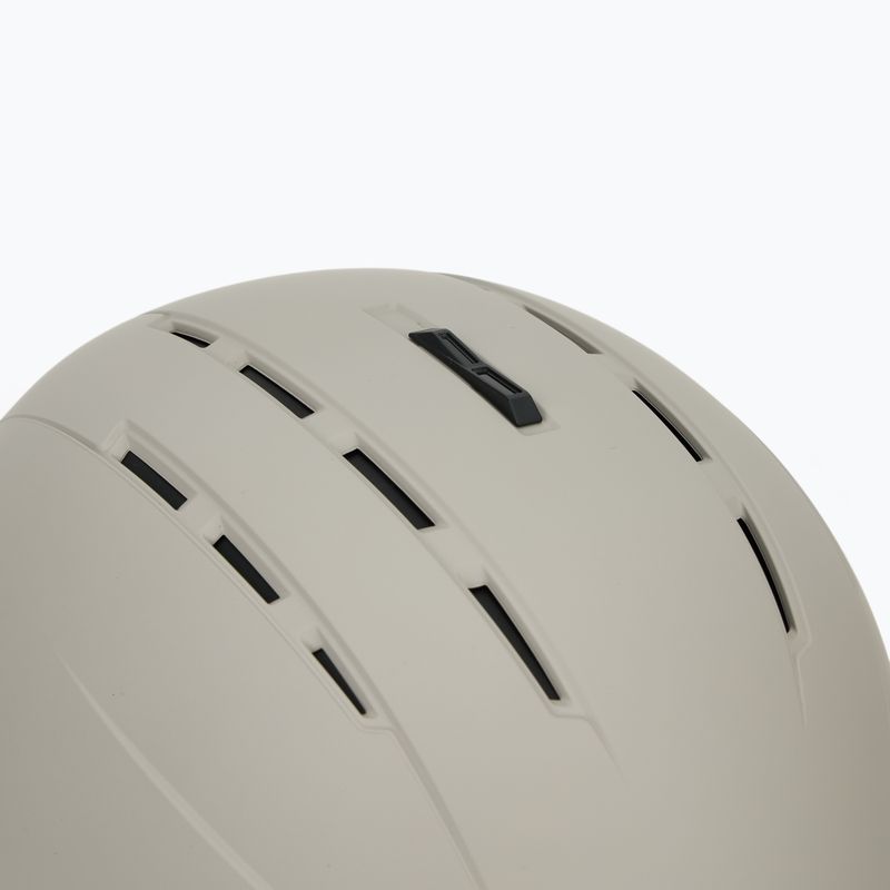 Лижний шолом UVEX Stance warm grey/black matt 9