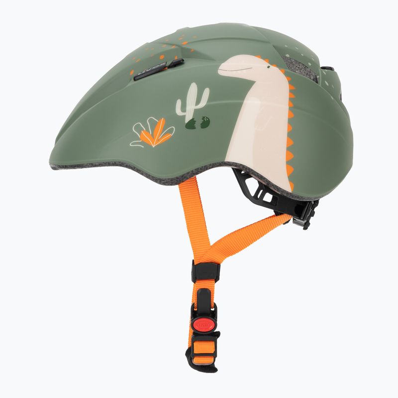 Шолом велосипедний дитячий UVEX Kid 2 CC sage green dino matt 3