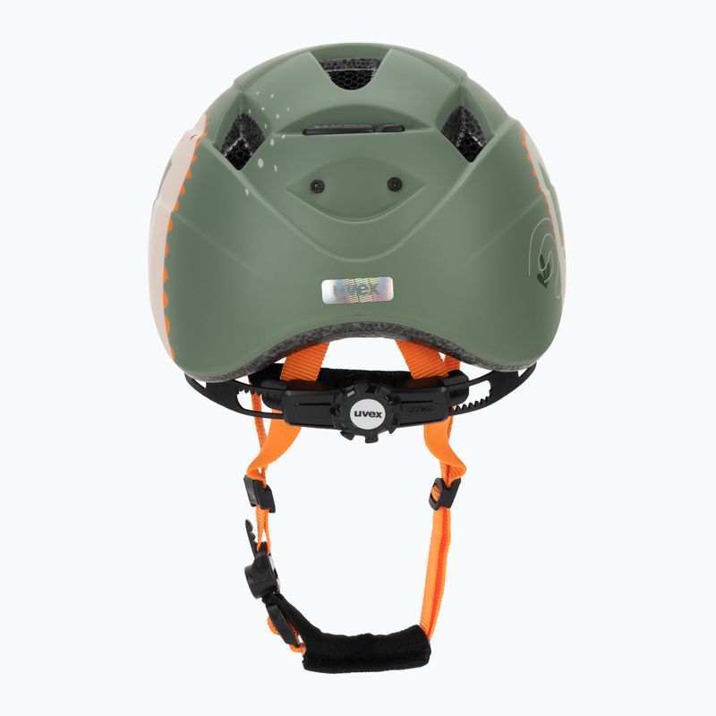 Шолом велосипедний дитячий UVEX Kid 2 CC sage green dino matt 4