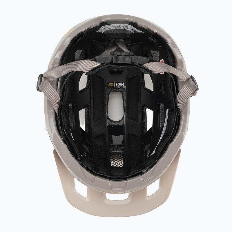 Шолом велосипедний UVEX React MIPS warm grey matt 5