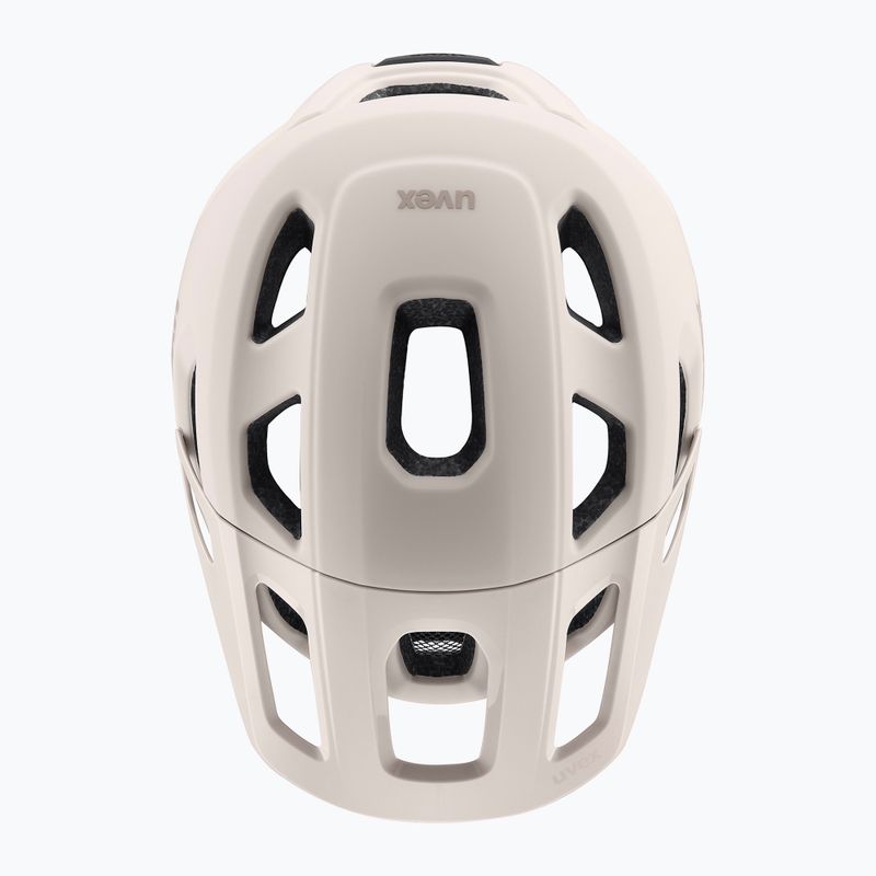 Шолом велосипедний UVEX React MIPS warm grey matt 4