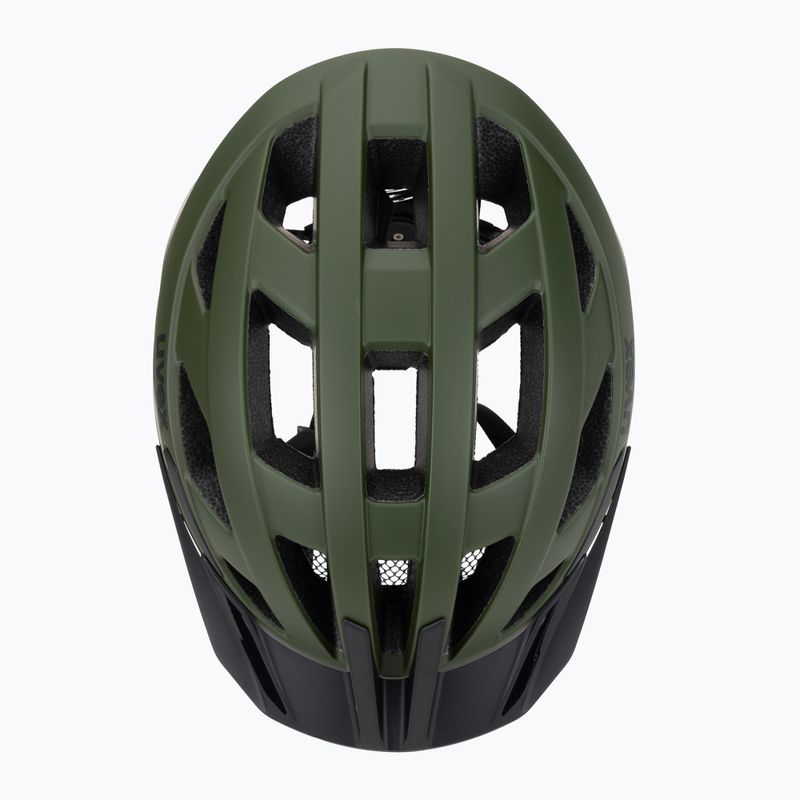 Шолом велосипедний UVEX I-vo 2 dark olive matt 6