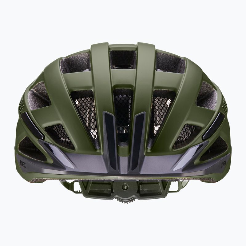 Шолом велосипедний UVEX I-vo 2 dark olive matt 2