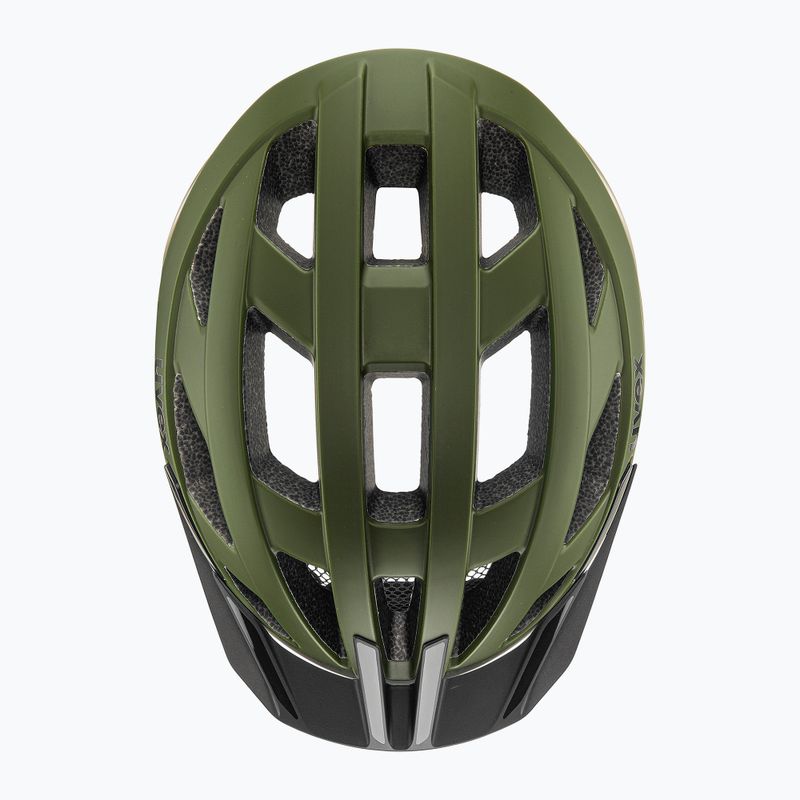 Шолом велосипедний UVEX I-vo 2 dark olive matt 4