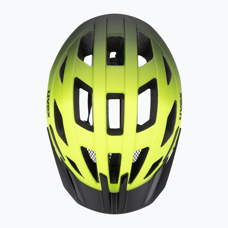 Шолом велосипедний UVEX I-vo 2 neon yellow/black matt 6