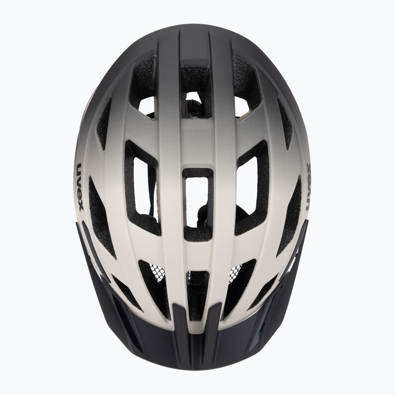Шолом велосипедний UVEX I-vo 2 warm grey/black matt 6