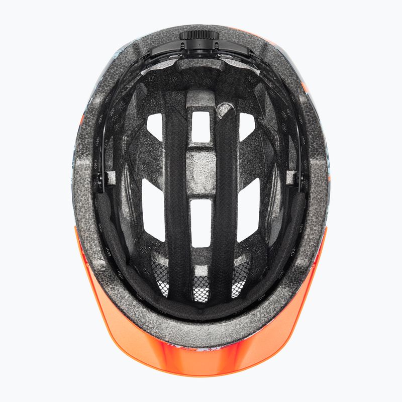 Шолом велосипедний дитячий UVEX Air Wing 2 papaya/bubble blue 5