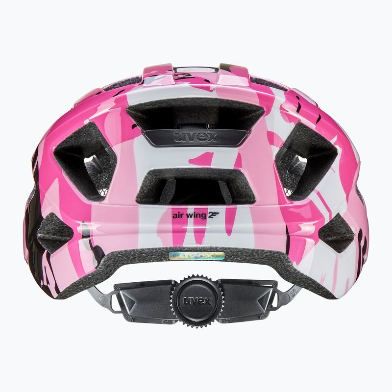 Шолом велосипедний дитячий UVEX Air Wing 2 strawberry/black 10