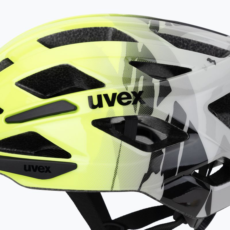 Шолом велосипедний дитячий UVEX Air Wing 2 neon yellow/black 7