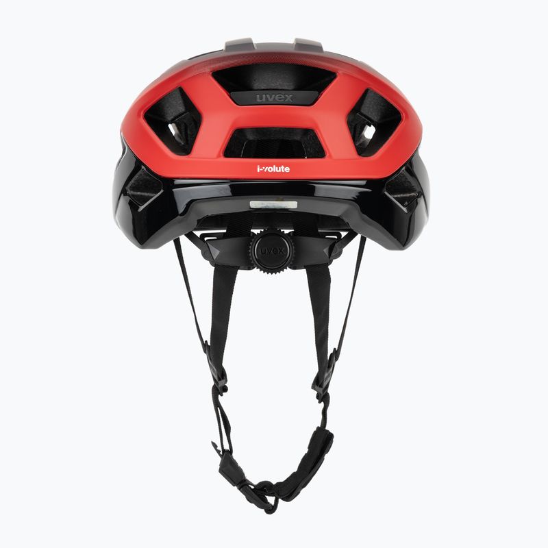 Шолом велосипедний UVEX I-Volute black/red matt 4