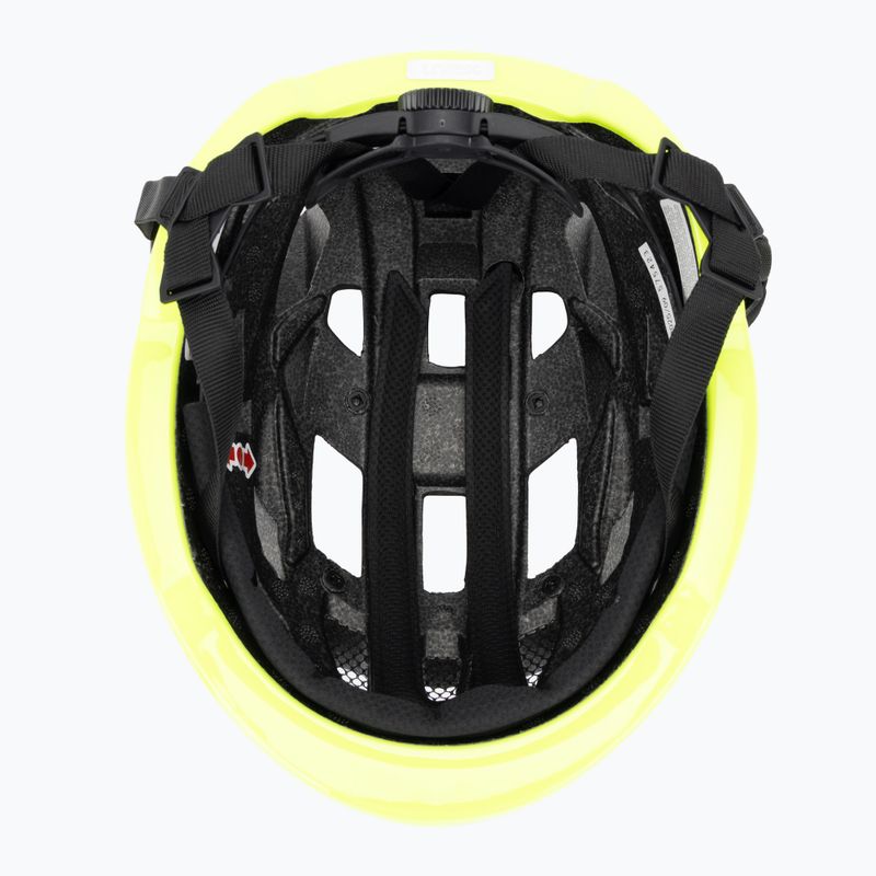 Шолом велосипедний UVEX I-Volute white/neon yellow matt 5