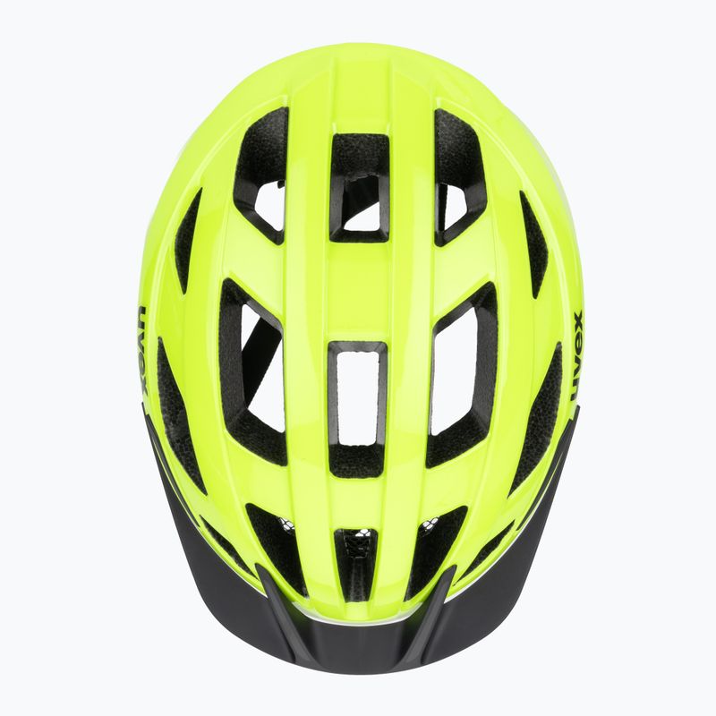 Шолом велосипедний UVEX I-vo 2 Pure neon yellow 6