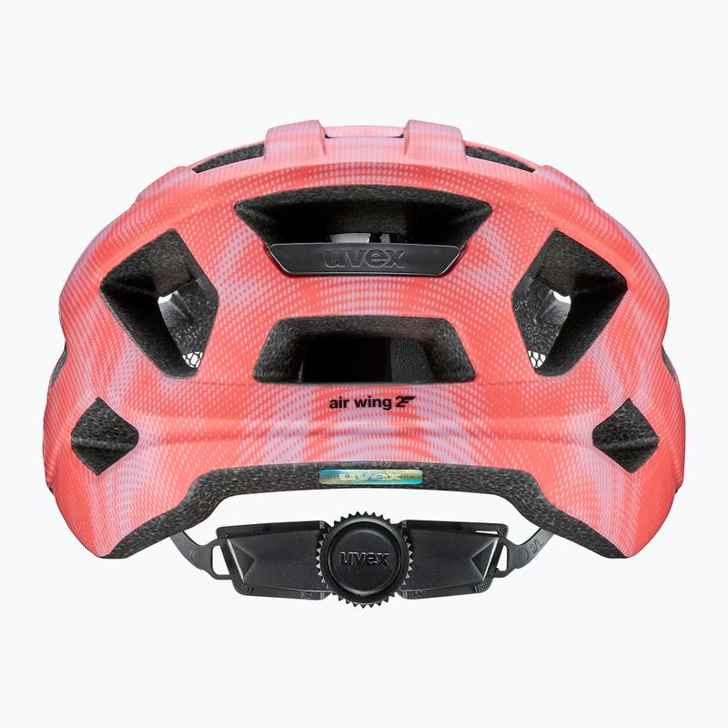 Шолом велосипедний дитячий UVEX Air Wing 2 CC coral/strawberry matt 3