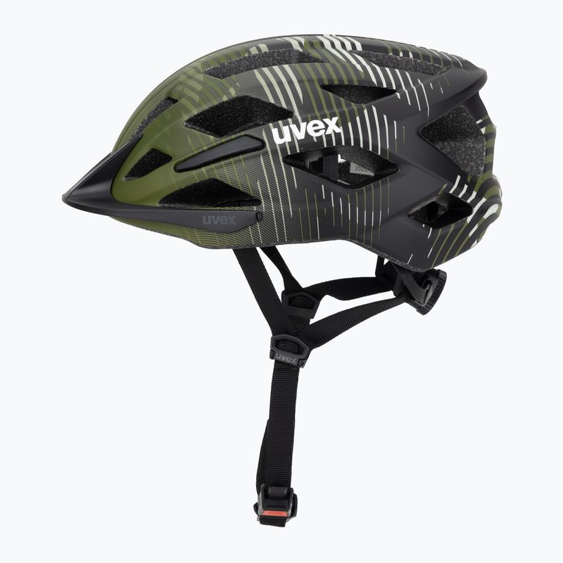 Шолом велосипедний дитячий UVEX Air Wing 2 CC dark olive/black matt 3