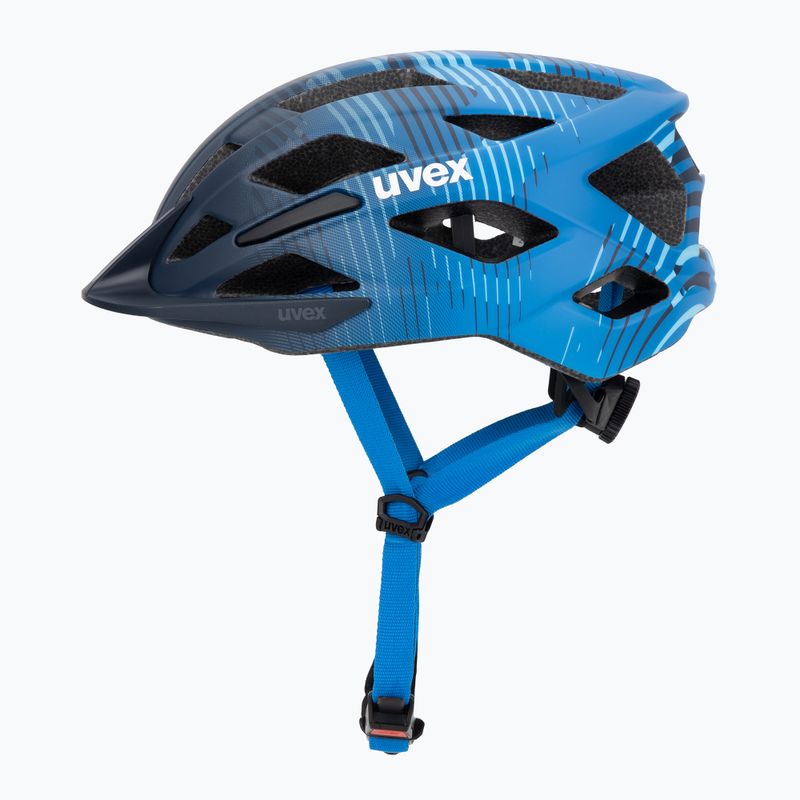 Шолом велосипедний дитячий UVEX Air Wing 2 CC dusk/bubble blue matt 3