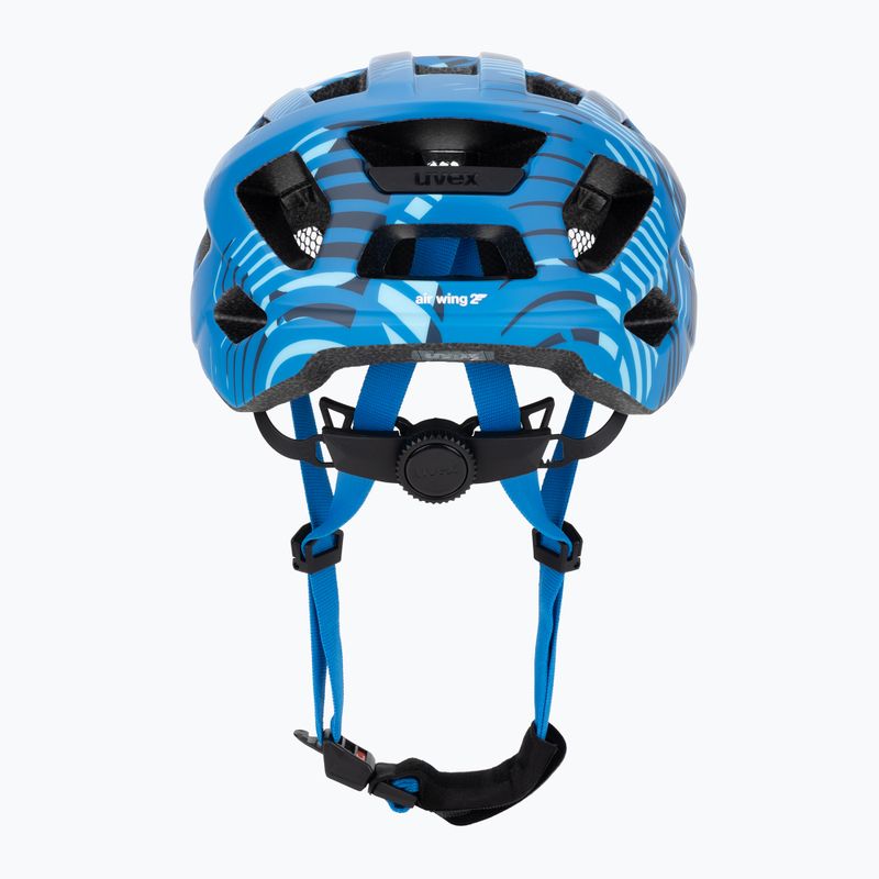 Шолом велосипедний дитячий UVEX Air Wing 2 CC dusk/bubble blue matt 4