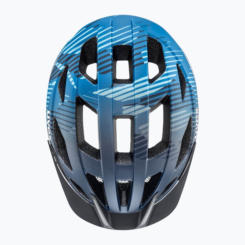 Шолом велосипедний дитячий UVEX Air Wing 2 CC dusk/bubble blue matt 4
