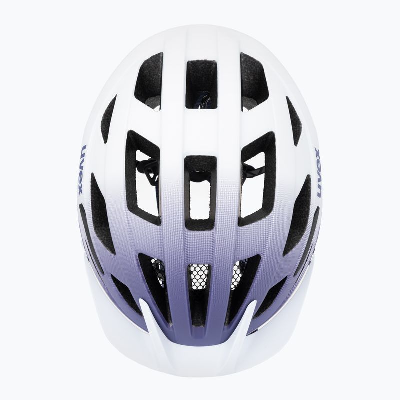 Шолом велосипедний дитячий UVEX Air Wing 2 CC lilac/white matt 6
