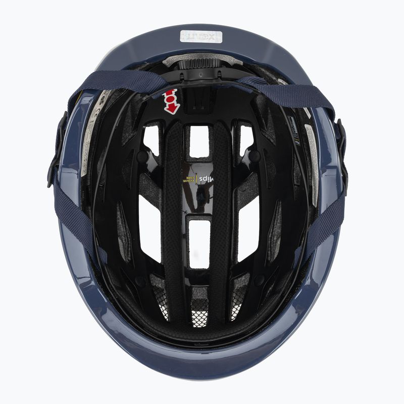 Шолом велосипедний UVEX I-Volute Mips white/dusk blue matt 5