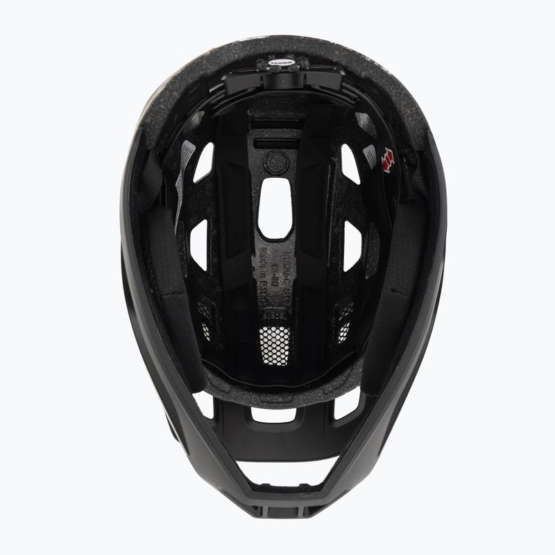 Шолом велосипедний дитячий UVEX React Fullface Jr black/white matt 5