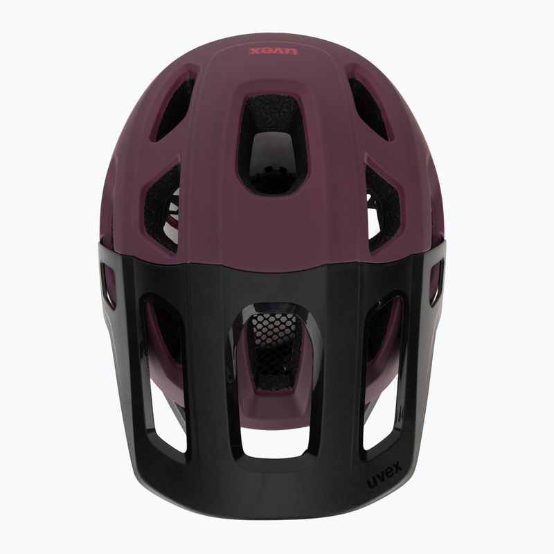 Шолом велосипедний дитячий UVEX React Fullface Jr cranberry matt 6