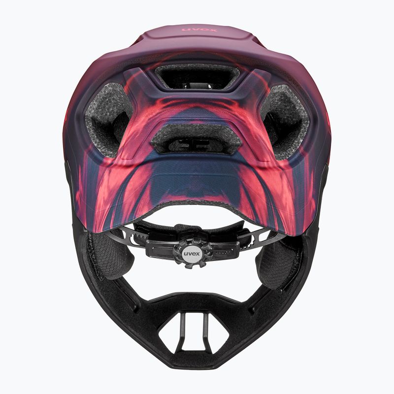 Шолом велосипедний дитячий UVEX React Fullface Jr cranberry matt 4