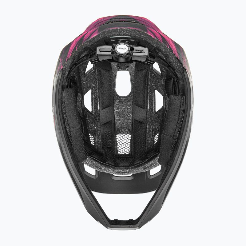 Шолом велосипедний дитячий UVEX React Fullface Jr cranberry matt 6