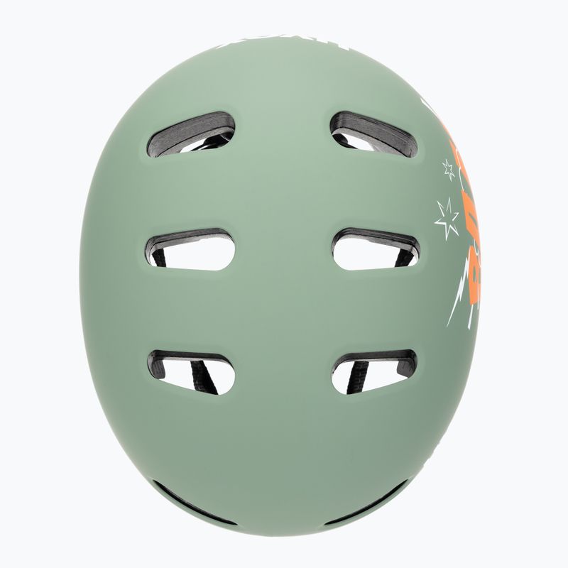 Шолом дитячий UVEX Kid 4 Style bam moss green/papaya matt 6