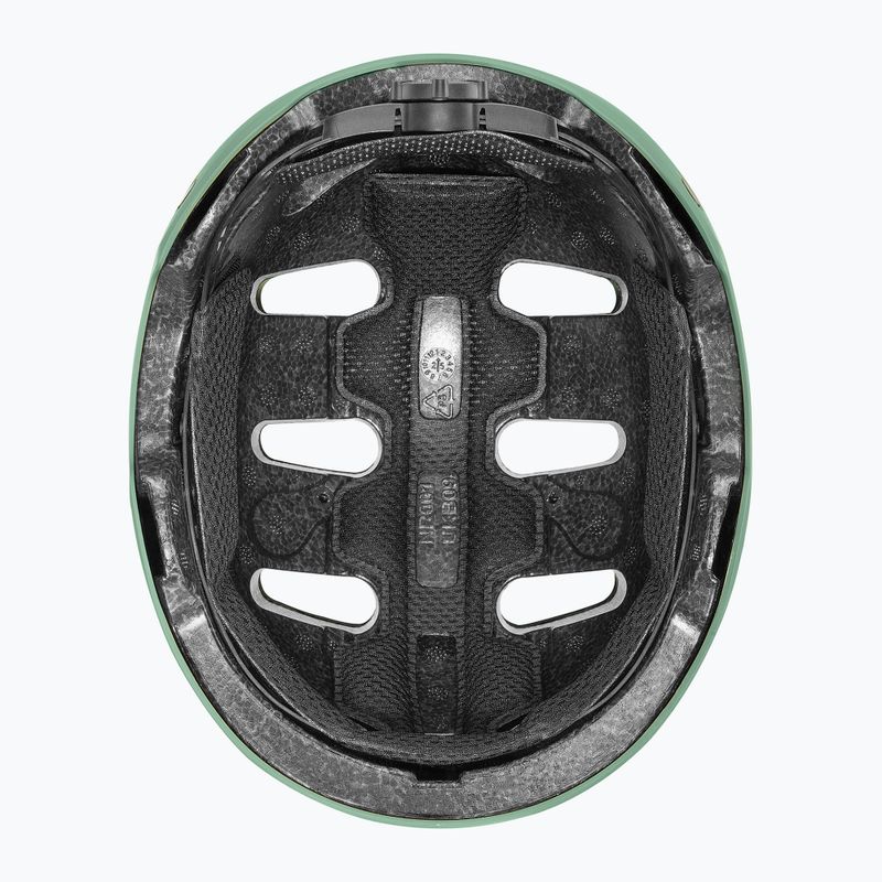 Шолом дитячий UVEX Kid 4 Style bam moss green/papaya matt 5