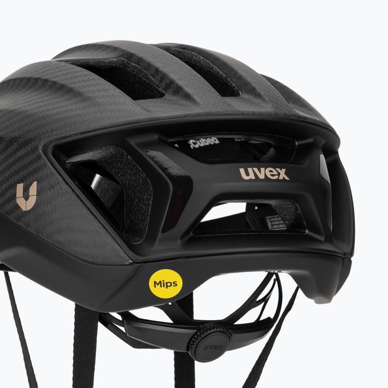 Шолом велосипедний UVEX Ultimate Surge Carbon Mips all black matt 8