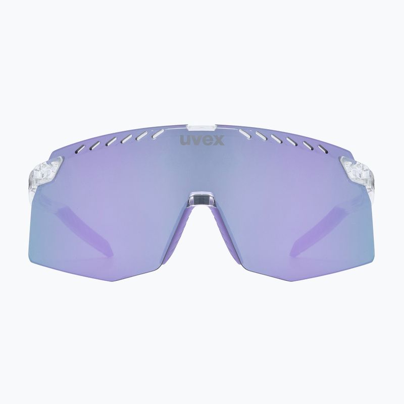 Окуляри сонцезахисні UVEX Pace Stage clear/mirror pink 3