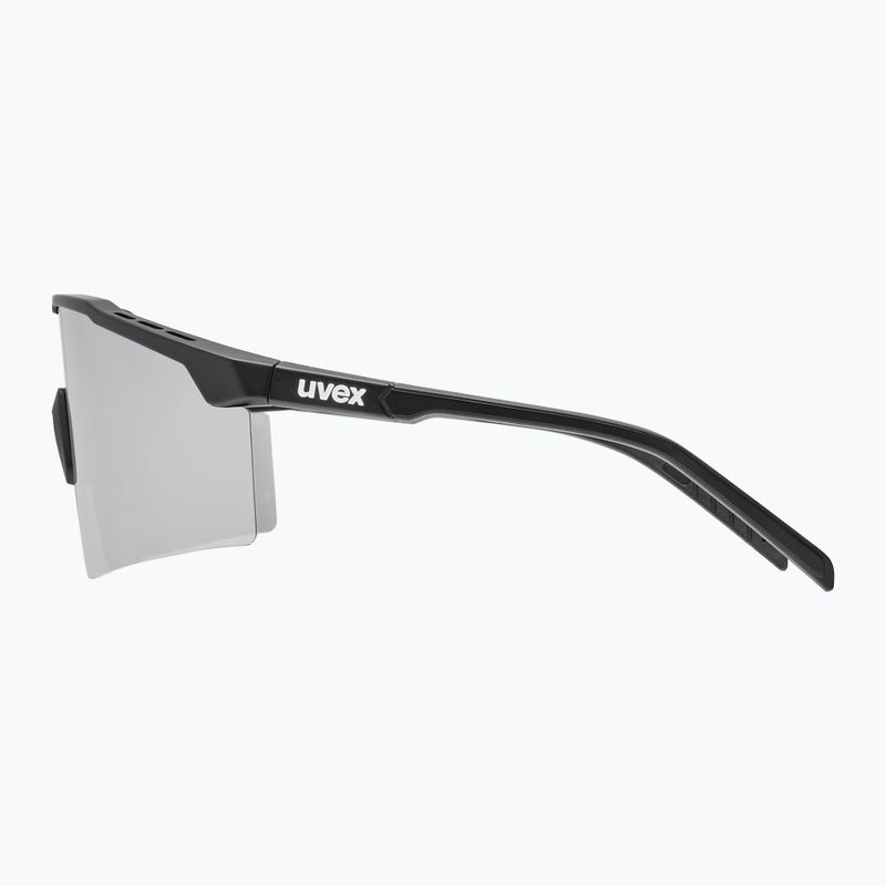Окуляри сонцезахисні UVEX Flowline black matt/mirror silver 2