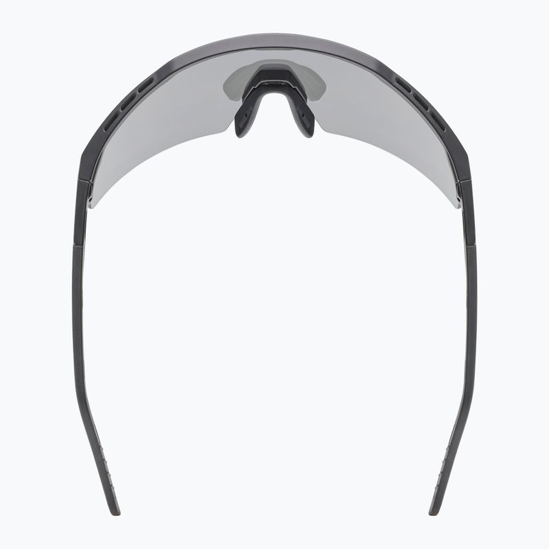 Окуляри сонцезахисні UVEX Flowline black matt/mirror silver 5