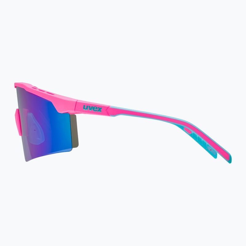 Сонцезахисні окуляри UVEX Flowline pink matt/mirror blue 2