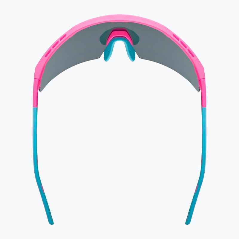 Окуляри сонцезахисні UVEX Flowline pink matt/mirror blue 5
