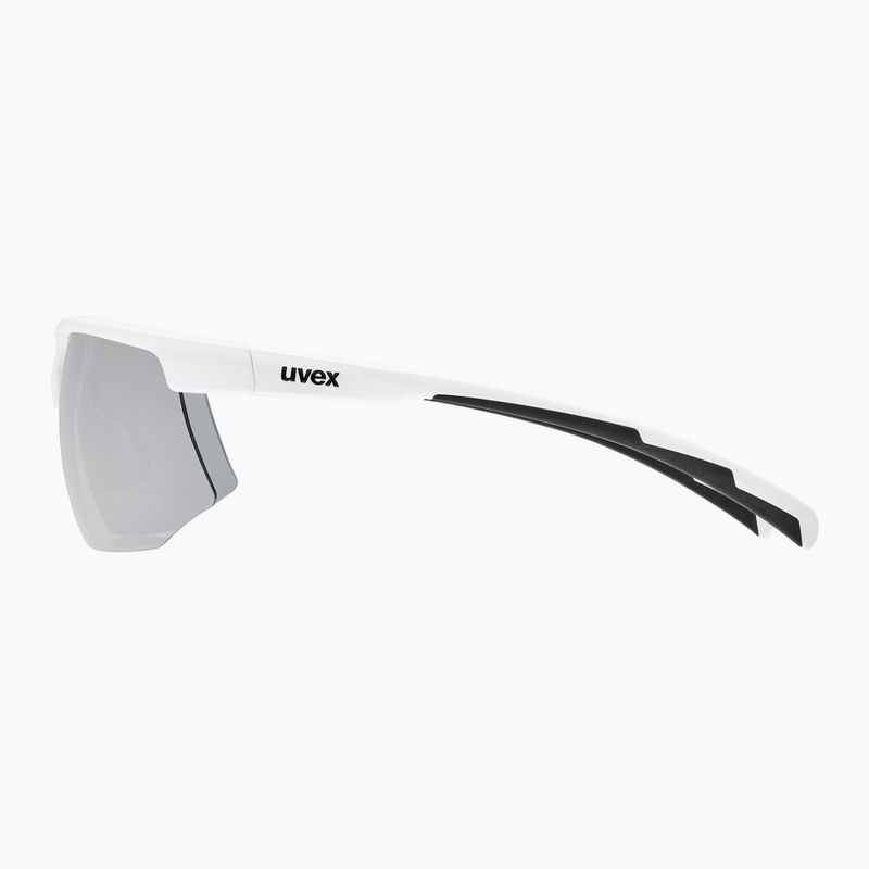 Окуляри сонцезахисні UVEX Aerios white/mirror silver 2