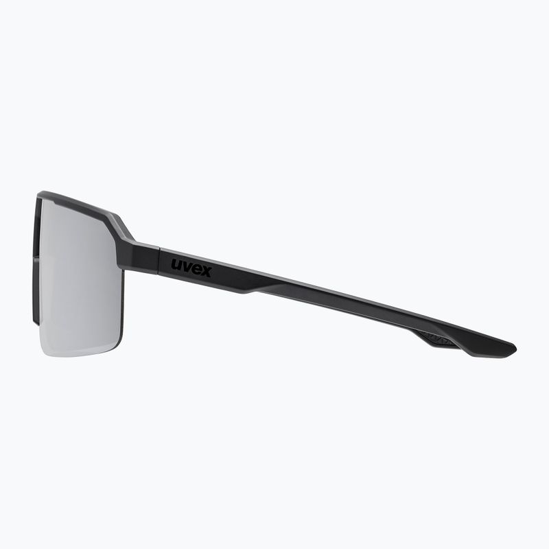 Окуляри сонцезахисні UVEX Ramp black matt/mirror silver 2