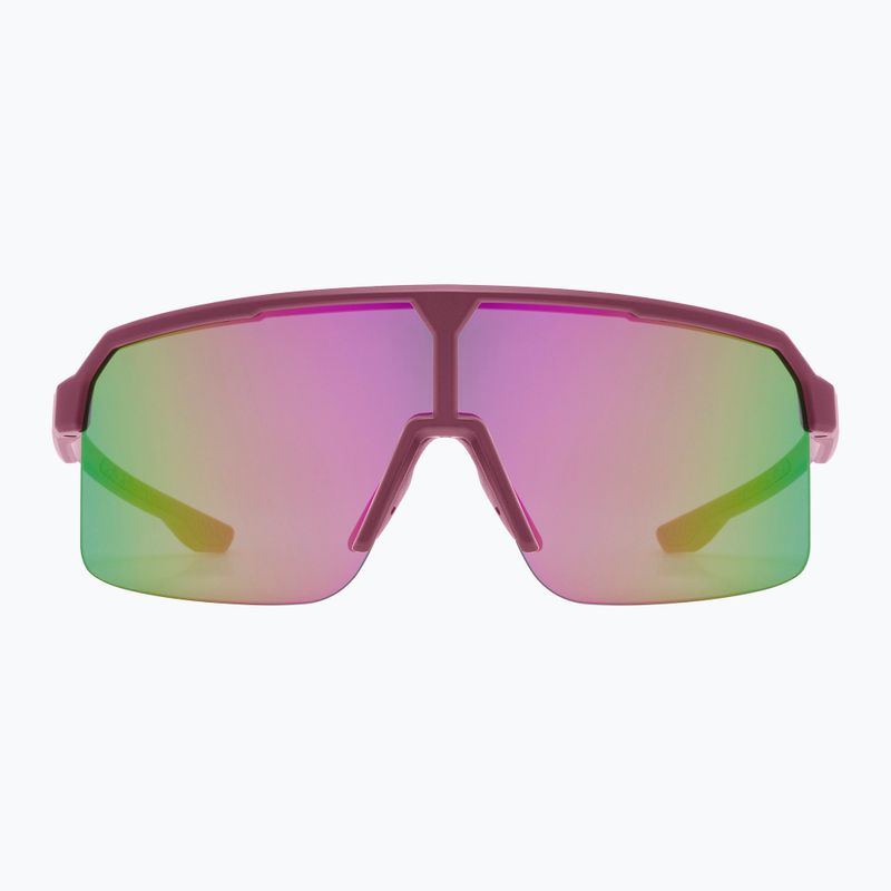 Окуляри сонцезахисні UVEX Ramp burgundy matt/mirror rose 3