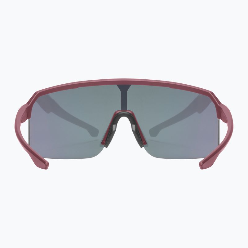 Окуляри сонцезахисні UVEX Ramp burgundy matt/mirror rose 4