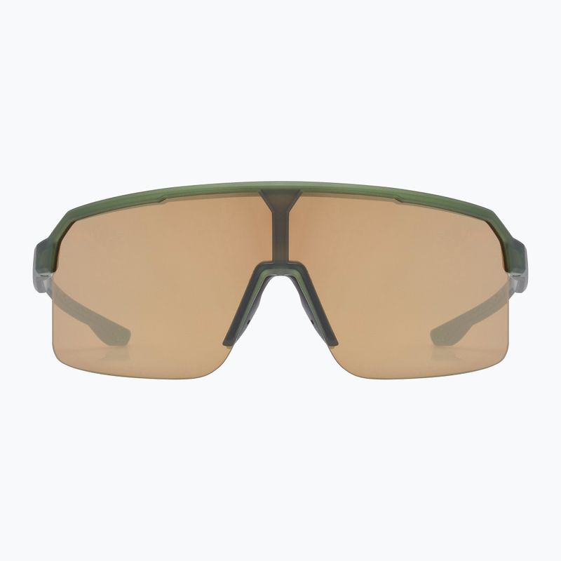 Окуляри сонцезахисні UVEX Ramp olive matt/mirror gold 3