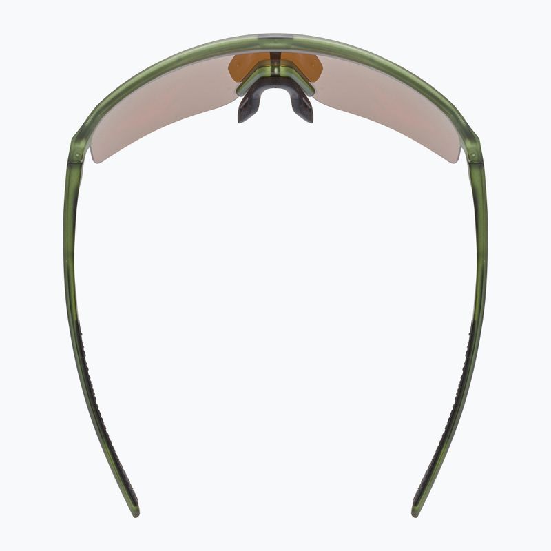 Окуляри сонцезахисні UVEX Ramp olive matt/mirror gold 5