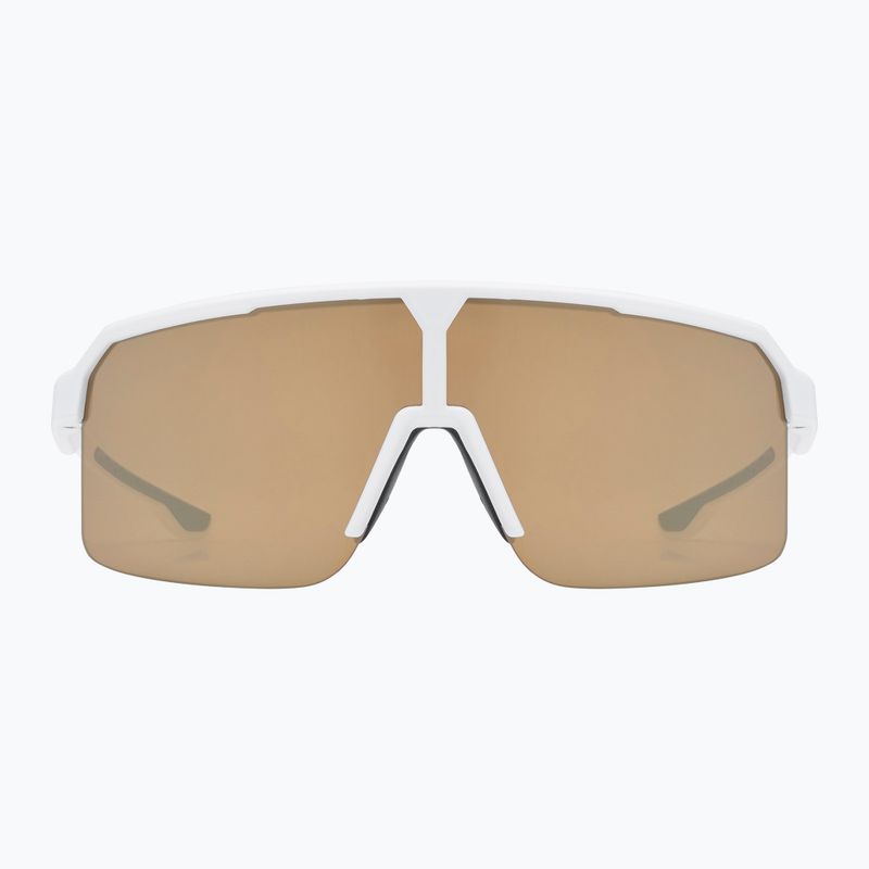 Окуляри сонцезахисні UVEX Ramp white matt/mirror gold 3